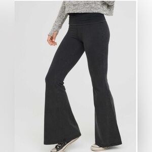 Aerie Black High-Waisted Pants